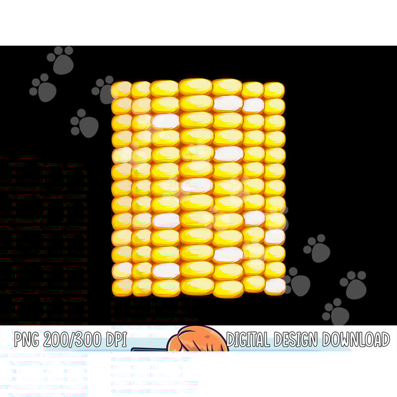 Cool Corn Halloween Costume Foodie Funny Lazy DIY Gift png,sublimation copy.jpg