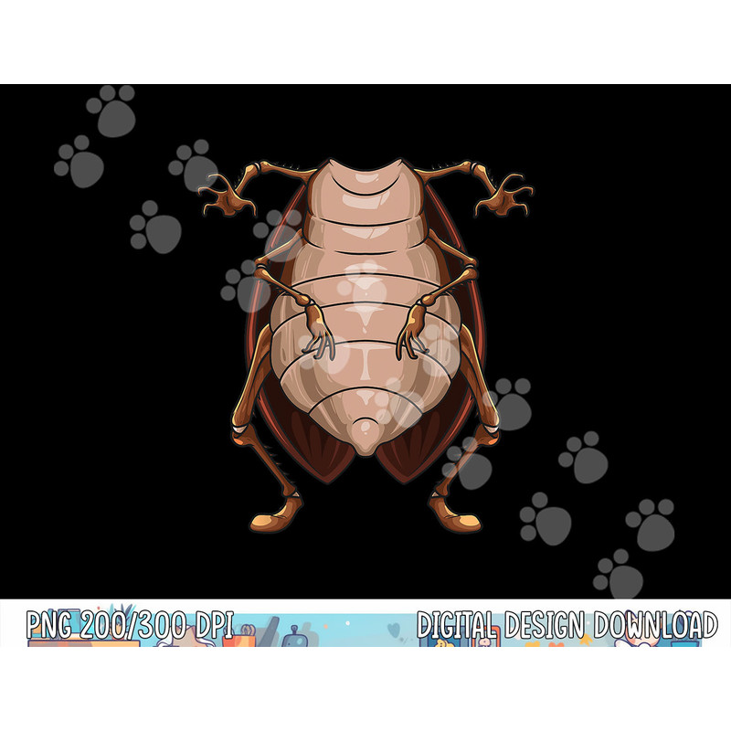 Cool Headless Cockroach  Funny Lazy Halloween Costume Gift png, sublimation copy.jpg