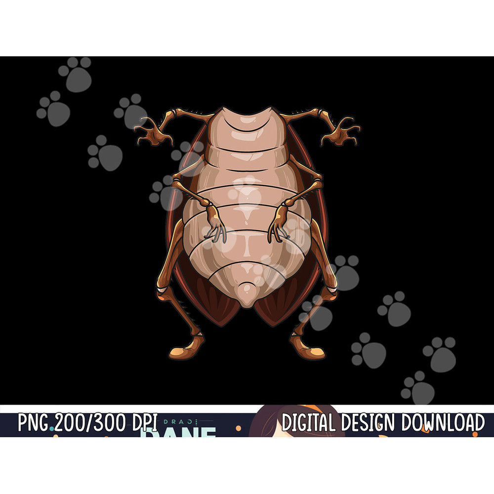 Cool Headless Cockroach  Funny Lazy Halloween Costume Gift png, sublimation copy.jpg