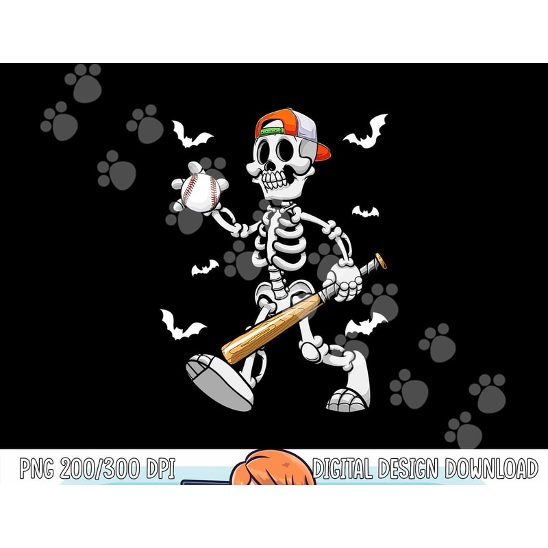 Cool Skeleton Baseball Lover Halloween Baseball Player png, sublimation copy.jpg