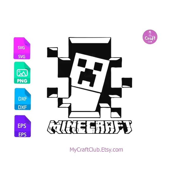 Minecraft SVG, Minecraft SVG File, Minecraft PNG, Minecraft | Inspire ...