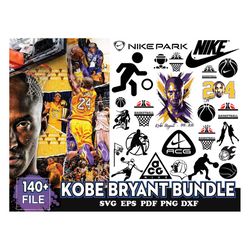 140 kobe bryant bundle, sport svg, kobe bryant svg