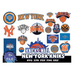 11 file new york kniks svg bundle