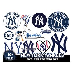 10 file new york yankees svg bundle