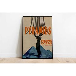 frank ocean poster - frank ocean pyramids poster - channel orange poster - frank ocean channel orange poster - wall deco