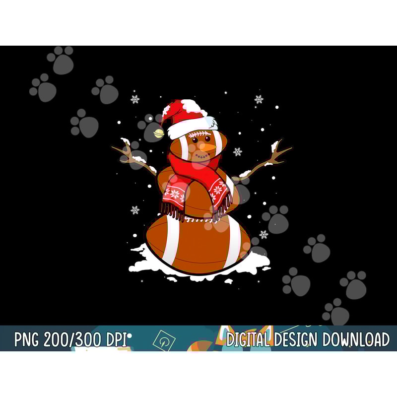 Funny Football Snowman Christmas Pajamas Matching Gifts Idea png,sublimation copy.jpg