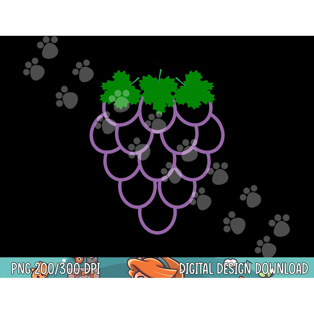 Funny Fruit Grapes Halloween Costume kids men women png, sublimation copy.jpg