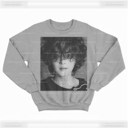 vintage yoongi messy hair sweatshirt, yoongi graphic sweatshirt, yoongi vintage sweatshirt, yoongi sweathirt korean pop