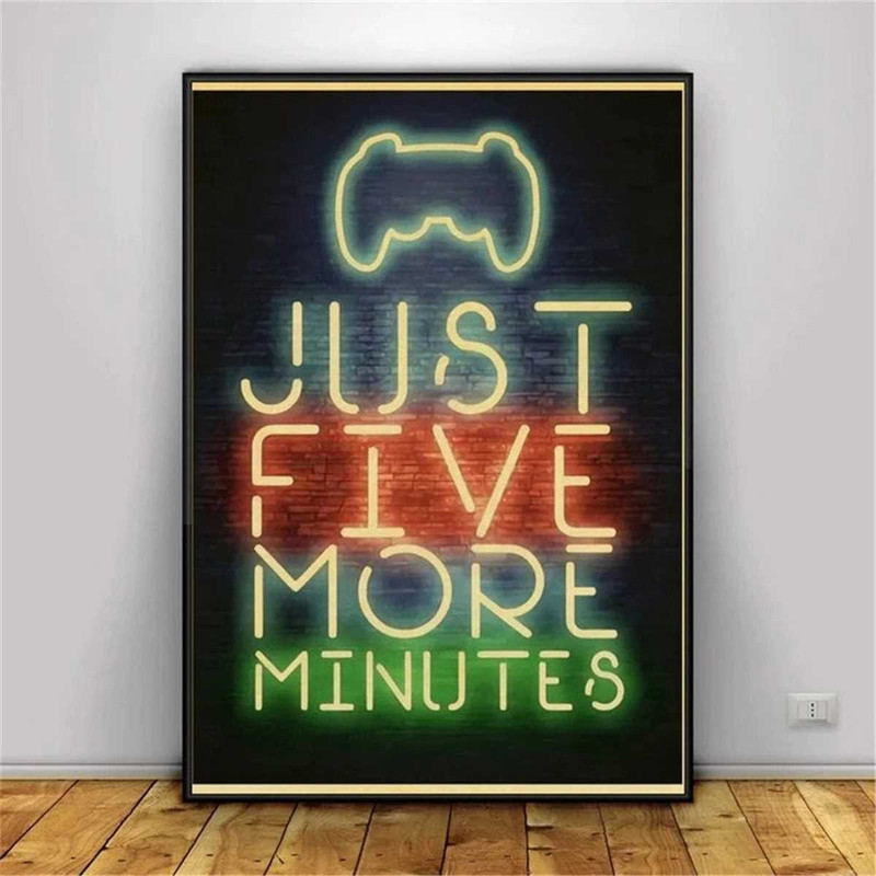 MR-1872023960-just-five-more-minutes-canvas-poster-print-video-game-console-just-five-more-min.jpg