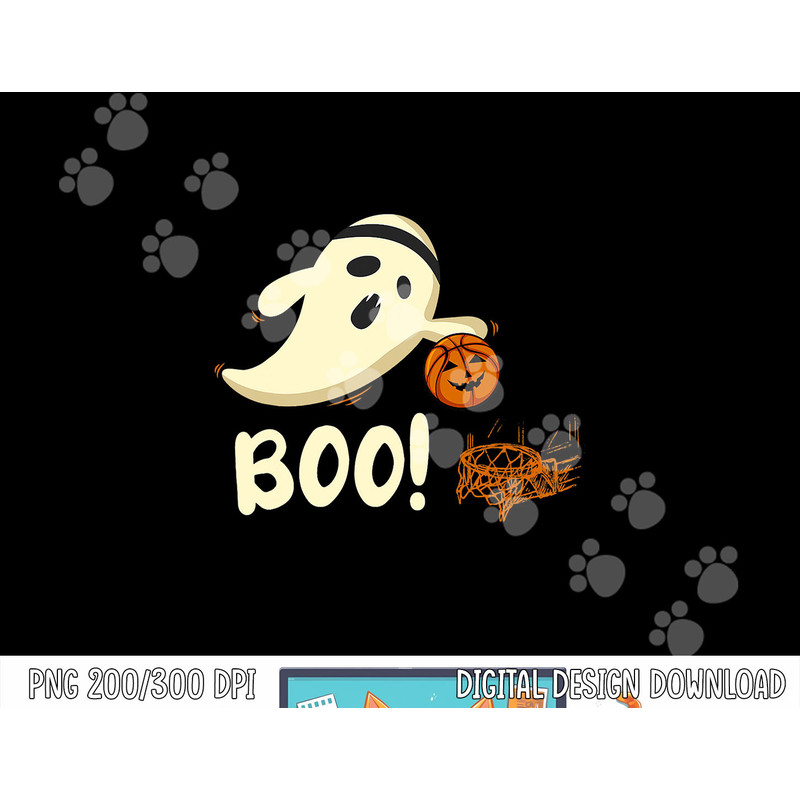 Funny Ghost Player Boo Basketball Halloween Costume men boys png, sublimation copy.jpg
