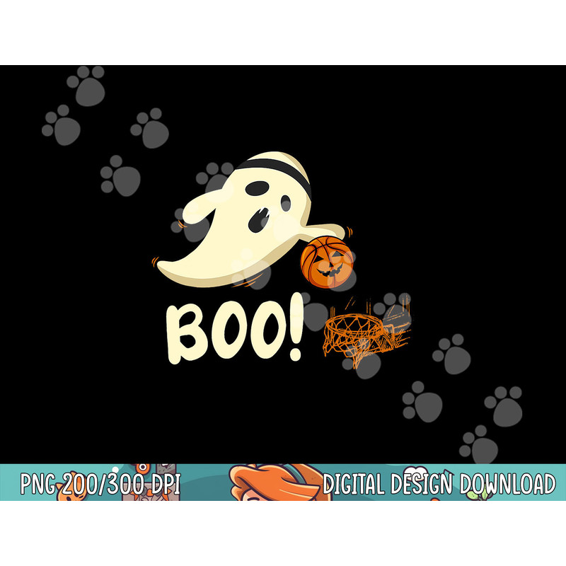 Funny Ghost Player Boo Basketball Halloween Costume men boys png, sublimation copy.jpg