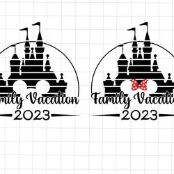 bundle family vacation png, magical kingdom png, family trip png, vacay mode