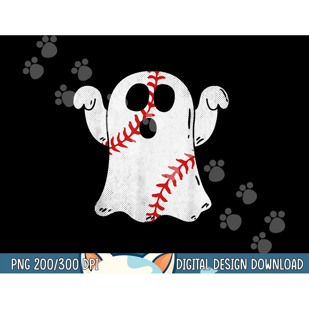 Funny Halloween Costume Baseball Ghost Baseball Lover png, sublimation copy.jpg