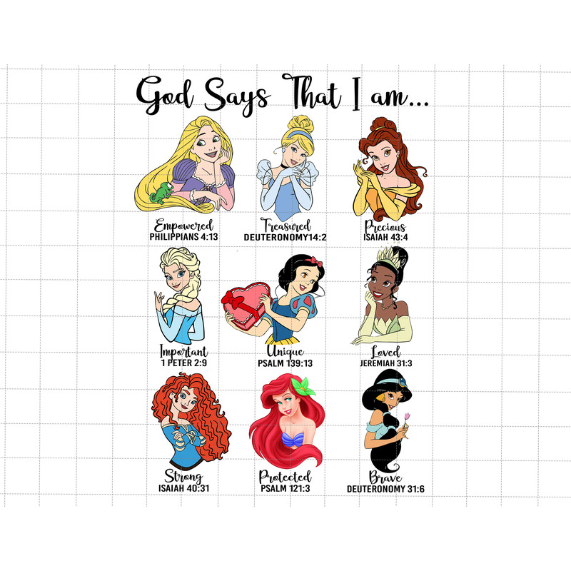 God Says That I Am Png, Princess Squad Png, Family Vacation Png, Family Trip 2023 Png, Vacay Mode, Magical Kingdom Png, Best Day Ever Png - 1.jpg