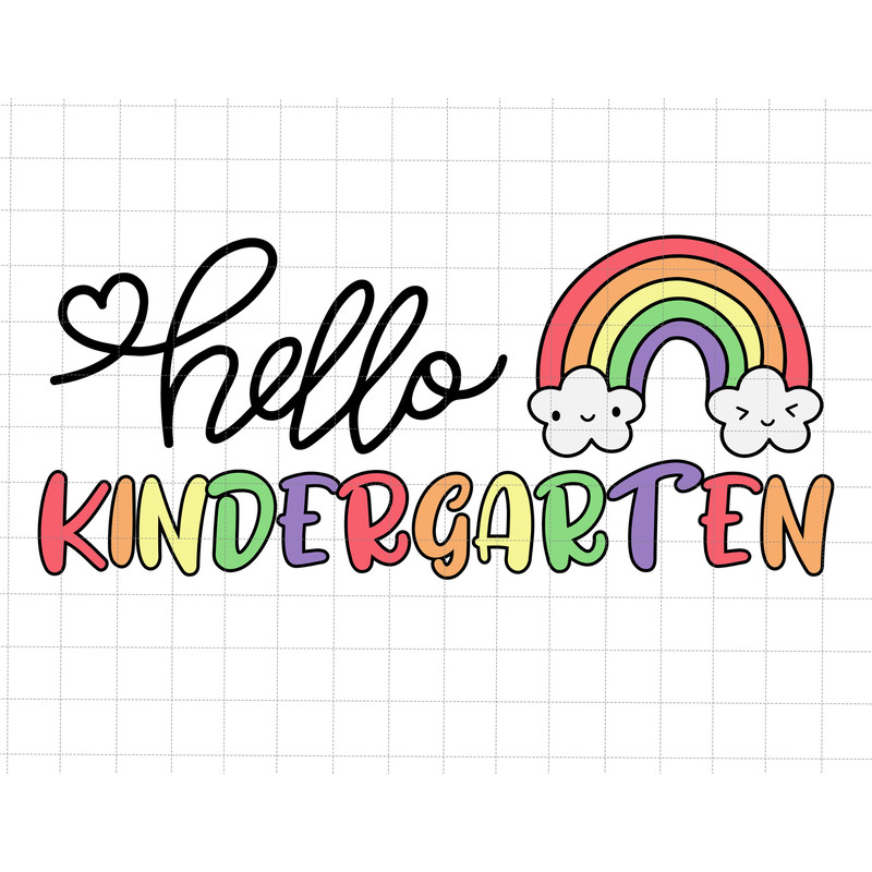 Hello Kindergarten Svg, Happy First Day Of School Svg, Back to School Svg, Teacher life Svg, Kindergarten Svg, School Vibes, Preshool Svg - 1.jpg