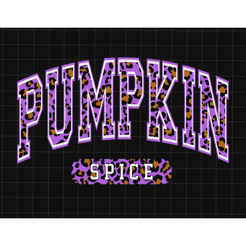 Pumpkin Spice Svg, Happy Halloween Svg, Trick Or Treat, Halloween Svg, Spooky Season, Leopard Pumpkin Svg, Witch Svg, Halloween Sublimation - 1.jpg