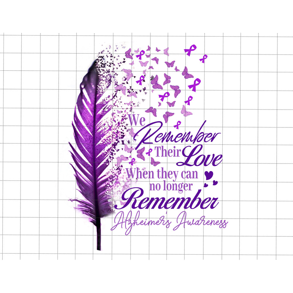 Remember Love, Alzheimers Awareness, Never Forget, Alzheimers, Alzheimer's Association, Senior Care, Ribbon Png, Purple Day, Dementia Care - 1.jpg