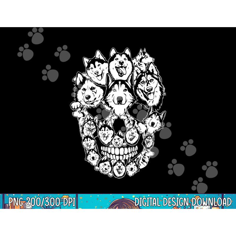 Funny Halloween Costume Skull Siberian Husky Dog Lover png, sublimation copy.jpg