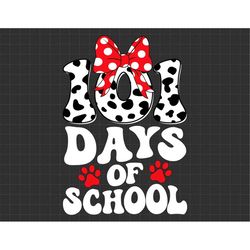 101 Days Of School Dalmatian Dog Svg, 101 Days Smarter Svg, 101 Days Of School Svg, 100 Days Of School Svg, Dalmatian 10