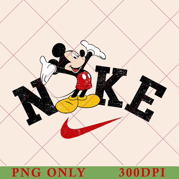 Vintage mickey top mouse nike dunks