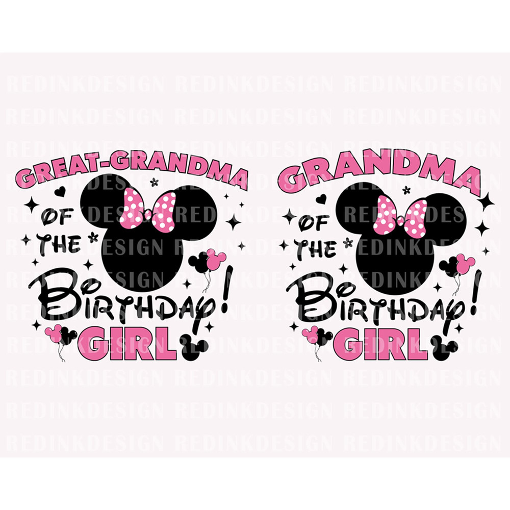 Birthday Girl SVG Bundle, Birthday Shirt Svg, Mouse Birthday Svg, It's My Birthday Svg, Birthday Party Svg, Digital Download, Mouse Head Svg - 1.jpg