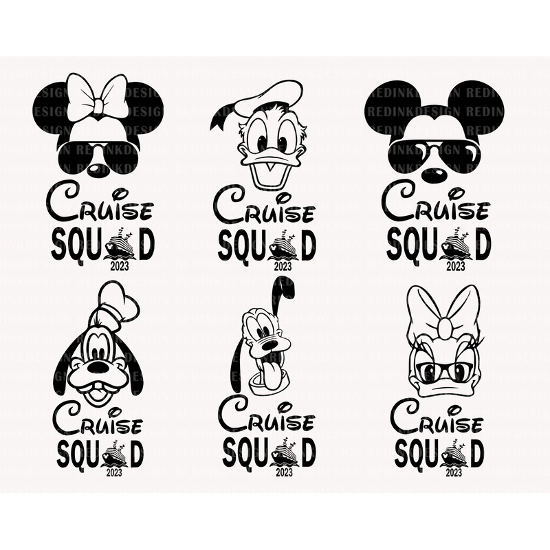 Bundle Cruise Squad Svg, Cruise Trip Svg, Family Vacation Svg, Mouse And Friends Svg, Magical Kingdom Svg, Vacay Mode Svg, Family Trip Shirt - 1.jpg