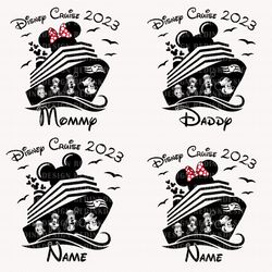 bundle cruise trip 2023 svg, family cruise svg, magical kingdom svg