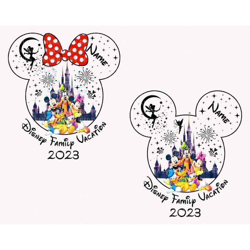 Family Vacation 2023 Png, Mouse Head Png, Family Trip 2023 Svg, Mouse And Friends Png, Magical Kingdom Png, Vacay Mode Png, Custom Name Png - 1.jpg