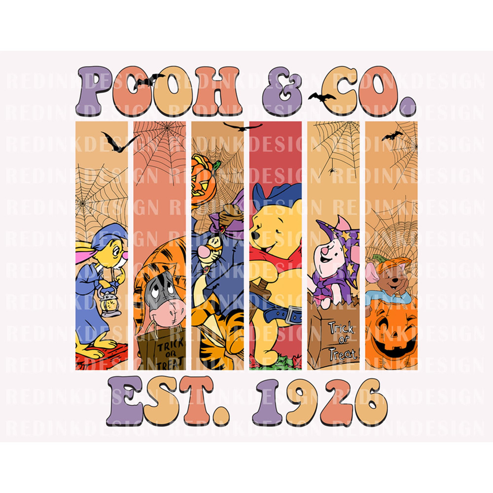 Halloween Bear And Friends PNG, Halloween Costume Png, Halloween Png, Spooky Vibes Png, Trick Or Treat Png, Boo Png, Halloween PNG for Shirt - 1.jpg