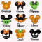Halloween Mouse Head SVG Bundle, Happy Halloween Svg, Halloween Pumpkin Svg, Halloween Svg, Spooky Season Svg, Family Matching Shirt Svg - 1.jpg