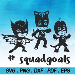 pj masks svg, pj masks birthday, pj masks clipart, pj masks, pj masks party, pj mask svg, owlette svg, gekko svg, catboy