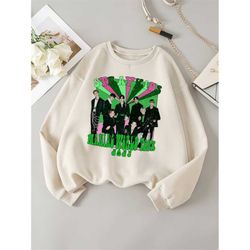 retro stray kids maniac sweatshirt, straykids maniac world tour 2023 merch, stray kids maniac tour shirt, stray kids rep