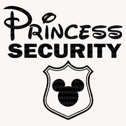 princess security svg, funny dad svg, boyfriend security svg, family trip svg,