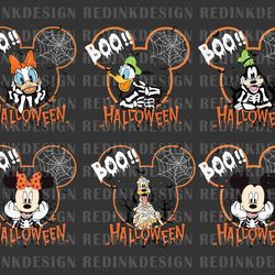 bundle halloween mouse and friends svg, halloween svg, spooky svg, tri