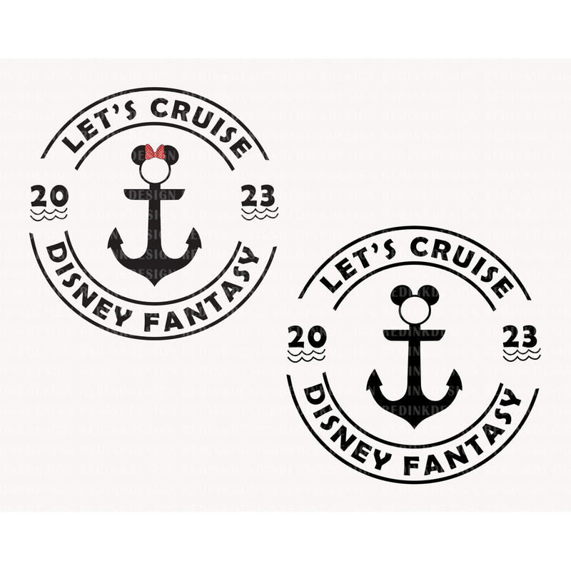Bundle Let's Cruise 2023 Svg, Cruise Trip Svg, Family Trip Svg, Mouse Anchor Svg, Magical Kingdom Svg, Vacay Mode Svg, Family Shirt Trip Svg - 1.jpg