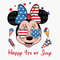 Mouse Fourth of July Svg, Happy 4th of July Svg, Fourth Of July Svg, America, American Flag Svg, Independence Day Svg, Digital Download - 1.jpg
