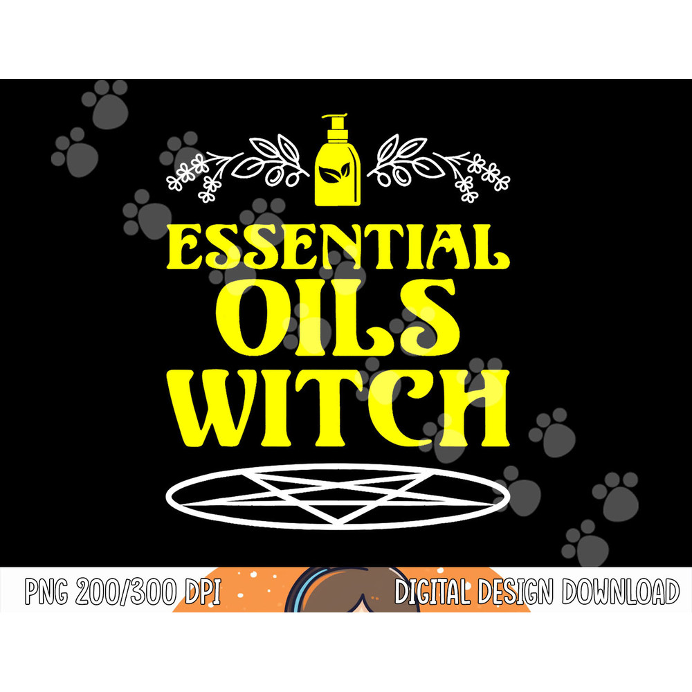 Funny Halloween Tshirt - Essential Oils Witch - Aromatherapy copy.jpg
