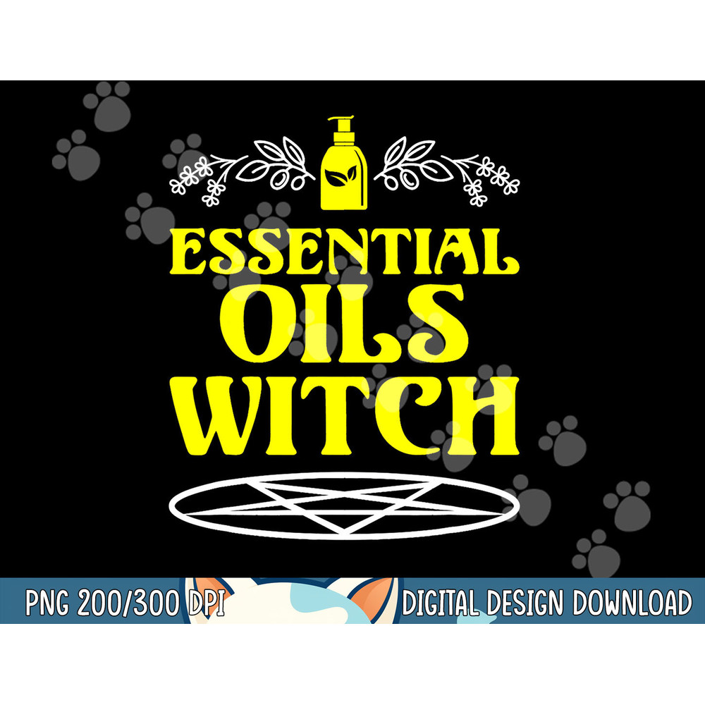 Funny Halloween Tshirt - Essential Oils Witch - Aromatherapy copy.jpg