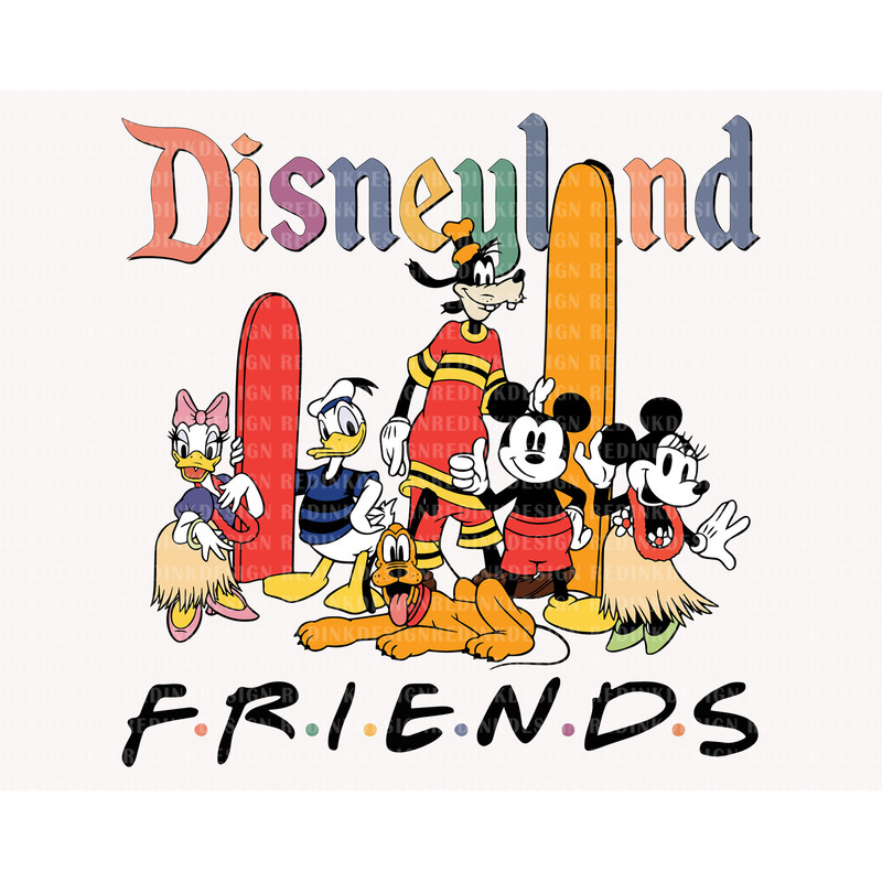 Retro Friends Svg, Mouse And Friends Svg, Friendship Svg, Friends Vacation Svg, Magical Kingdom Svg, Friend Trip Shirt Svg, Vacay Mode Svg - 1.jpg