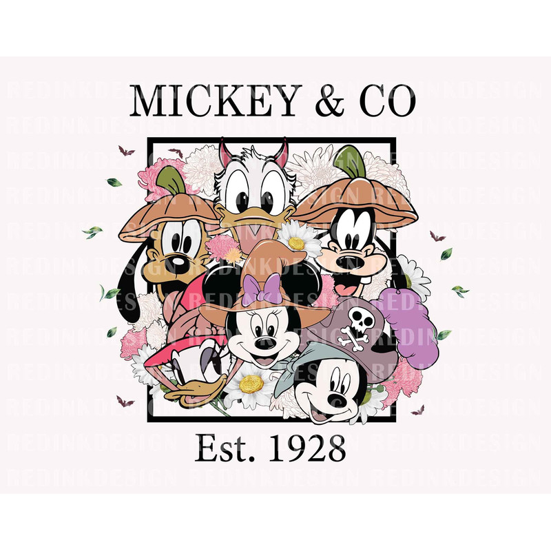 Retro Halloween PNG, Halloween Mouse And Friend Png, Spooky Season Png, Trick Or Treat Png, Halloween Pumpkin Png, Halloween Trendy Shirt - 1.jpg