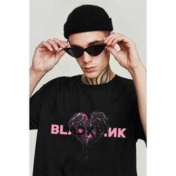 blackpink shirt, unisex korean music lover sweatshirt, black pink merch, fandom concert outfits, born pink, pink venom,