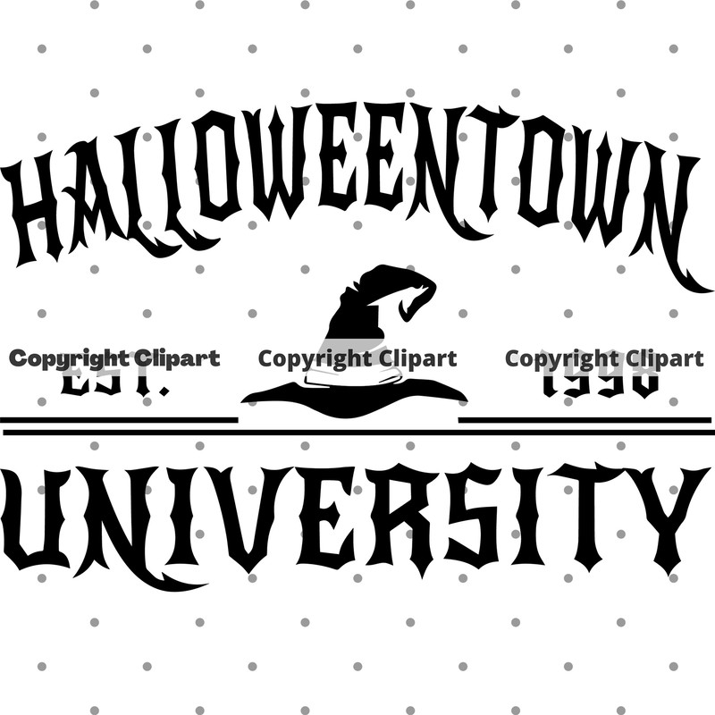 Halloweentown University svg, Halloweentown png, Halloween Shirt svg, Fall svg, Instant download - 1.jpg
