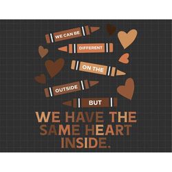 same heart black svg, black pride svg, black history month svg, blm svg, african american svg, melanin svg