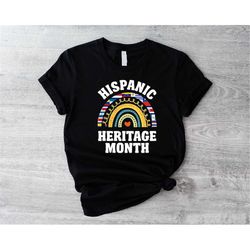 hispanic heritage month shirt, spanish shirt, women latina gift idea, mexican t-shirt, celebration shirt for mexicans, p