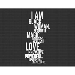black history strong black woman svg, black pride svg, black history month svg, blm svg, african american svg, melanin s