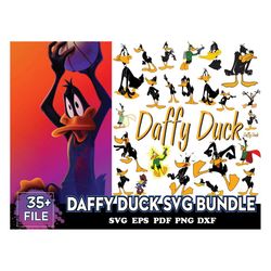 daffy duck svg bundle, disney svg, daisy duck svg