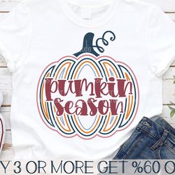 Pumpkin Season SVG, Retro Fall SVG, Vintage Pumpkin SVG, Kids Shirt, Halloween, Png , Svg Files for Cricut, Sublimation