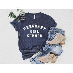 pregnant girl summer shirt, beach pregnancy announcement t-shirt, summer pregnancy shirts, baby announcement tee gifts,