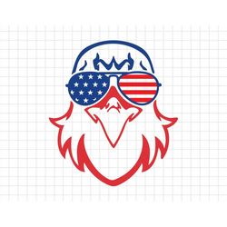eagle american flag bandana patriotic 4th of july, american patriotic svg, the fourth of july, svg, png files for cricut