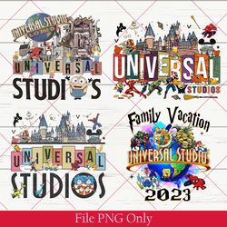 vintage universal studios png, universal studios family vacation 2023, universal studios trip png, retro universal png